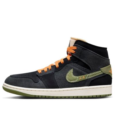 Air Jordan 1 Mid SE Craft ‘Anthracite Light Olive’