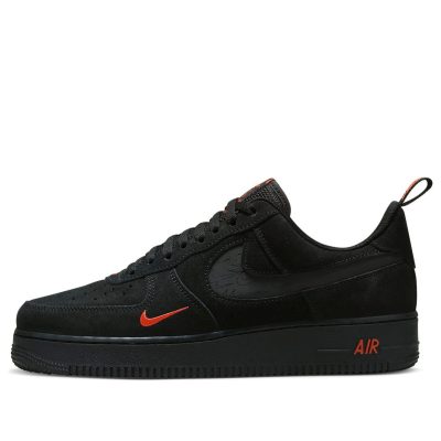 Nike Air Force 1 Low ’07 LV8 ‘Multi-Swoosh Black Crimson’