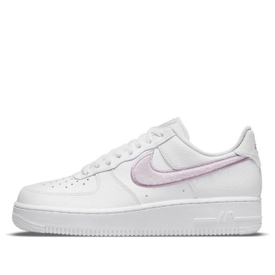 Nike Air Force 1 ’07 Essential ‘Chenille Swoosh – White Lilac’