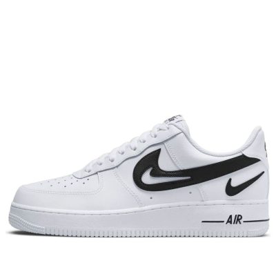 Nike Air Force 1 ’07 ‘Cut Out Swoosh – White Black’