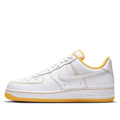 Nike Air Force 1 ’07 ‘Contrast Stitch – White Laser Orange’
