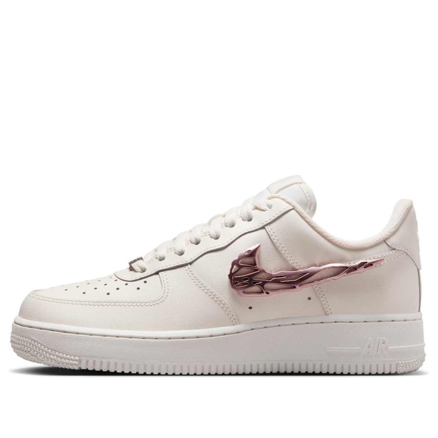 Nike Air Force 1 Low ‘Liquid Metal Swoosh Metallic Pink’