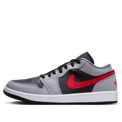 Air Jordan 1 Low ‘Cement Grey Fire Red’