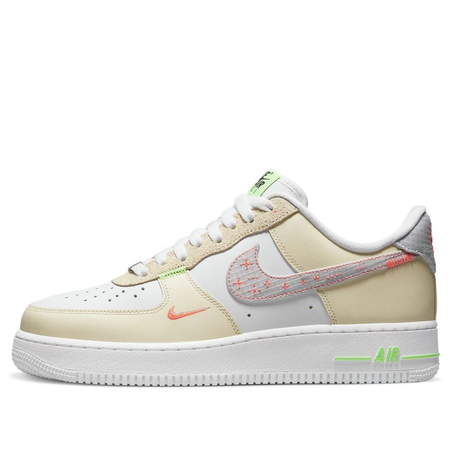 Nike Air Force 1 ’07 LV8 ‘Just Stitch It – White Shade Green’