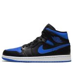 Air Jordan 1 Mid ‘Black Hyper Royal’