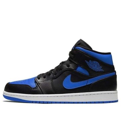 Air Jordan 1 Mid ‘Black Hyper Royal’