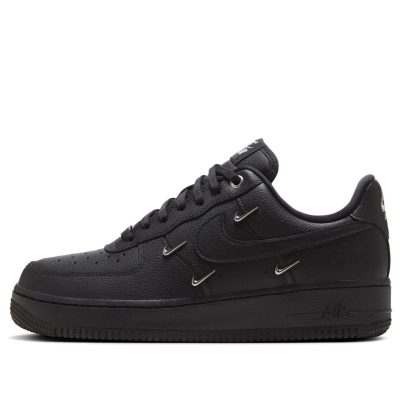 Nike Air Force 1 Low ‘Black Silver Mini Swoosh’