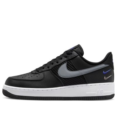 Nike Air Force 1 Low ’07 ‘Double Swoosh Black Racer Blue’
