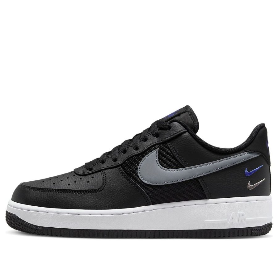 Nike Air Force 1 Low ’07 ‘Double Swoosh Black Racer Blue’