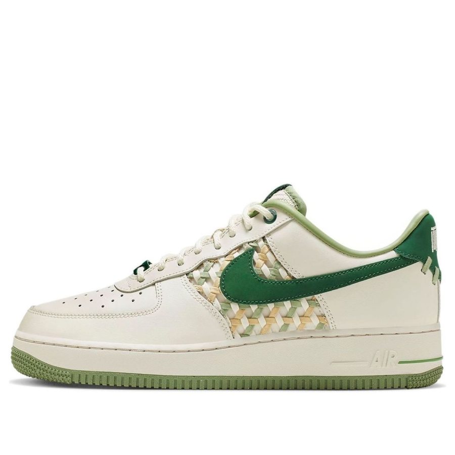 Nike Air Force 1 Low ‘NAI-KE Light Bone Gorge Green’