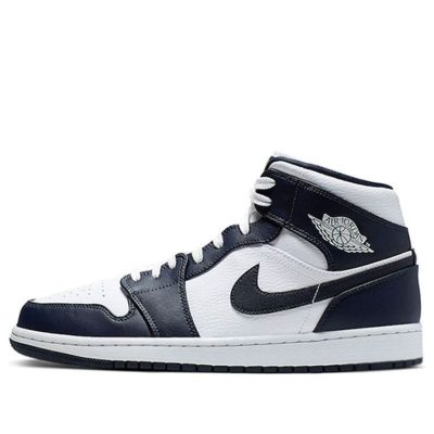Air Jordan 1 Mid ‘Obsidian White’