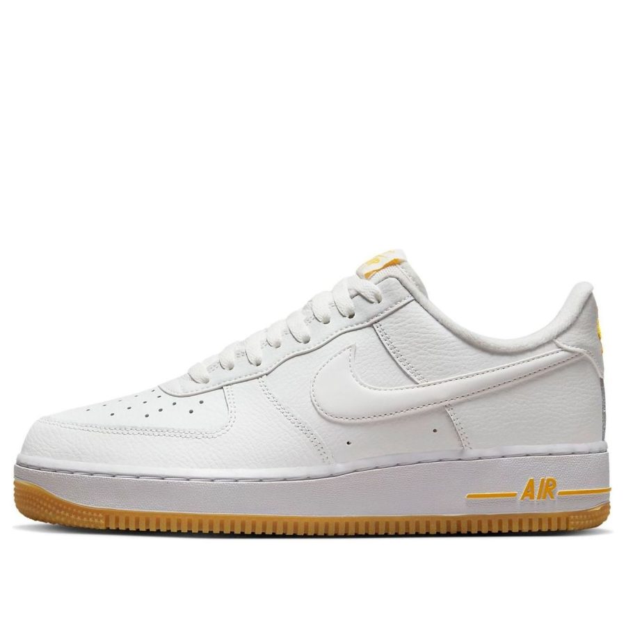 Nike Air Force 1 Low ’07 ‘White University Gold Gum’