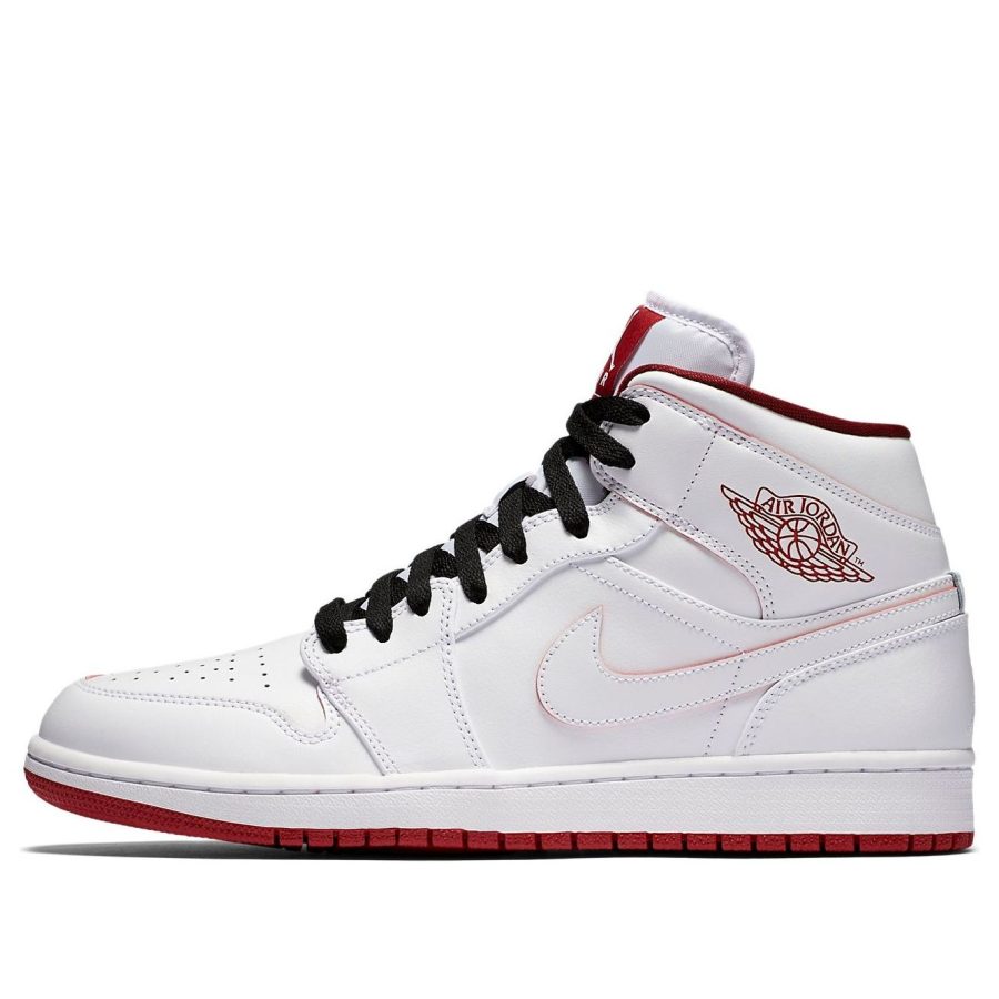 Air Jordan 1 Retro Mid ‘White Gym Red’