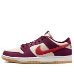 Nike SB Dunk Low ‘Summit White Barely Rose University Red’