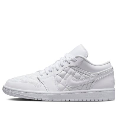 Air Jordan 1 Low ‘Triple White Quilted’