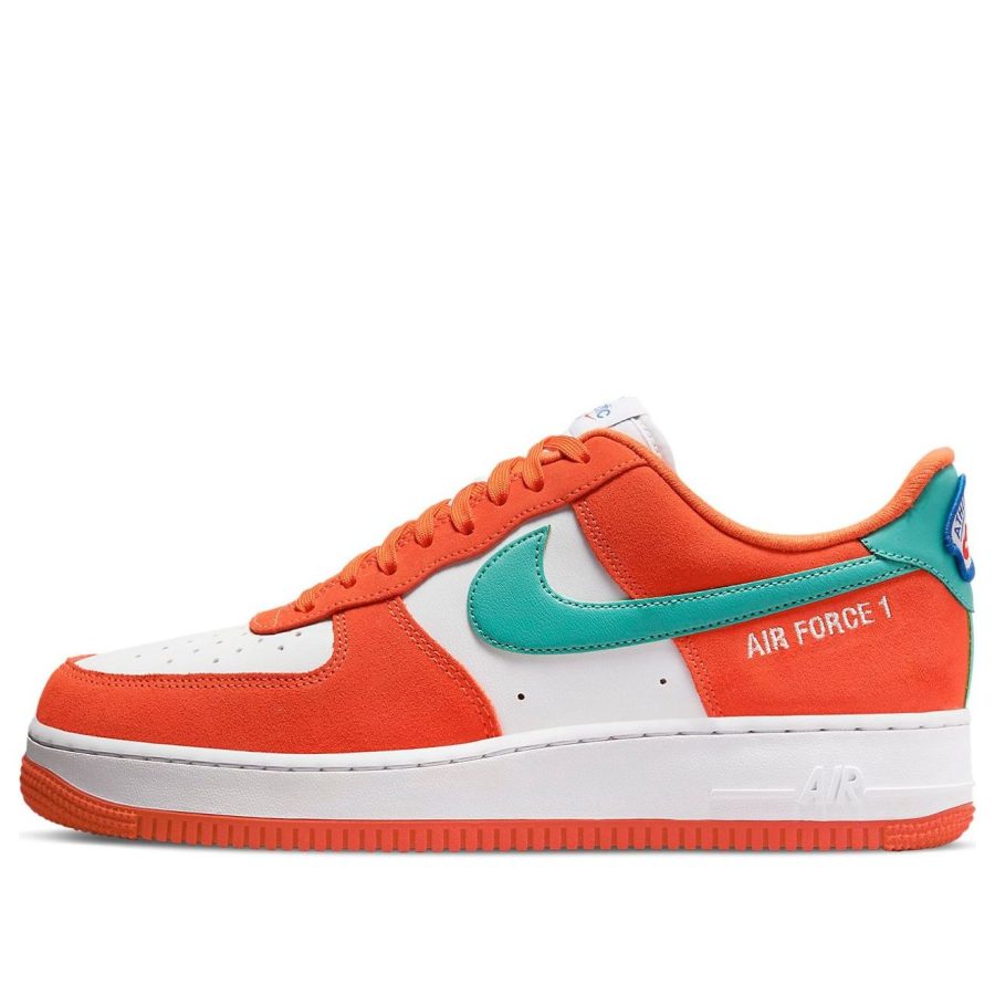 Nike Air Force 1 ’07 LV8 ‘Athletic Club – Rush Orange Washed Teal’