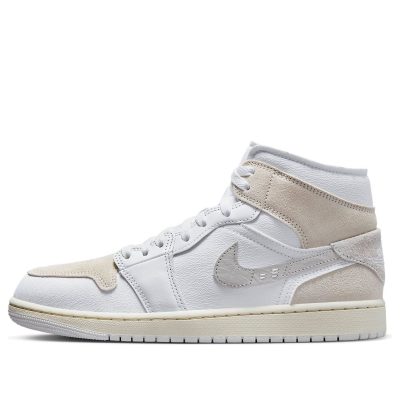 Air Jordan 1 Mid SE Craft ‘Inside Out White Grey’