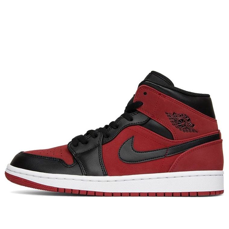 Air Jordan 1 Mid ‘Reverse Banned Gym Red Black’
