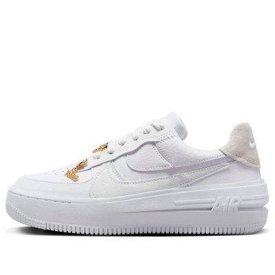 Nike Air Force 1 Low Plt Af Orm Bling ‘White Metallic Gold Summit White’