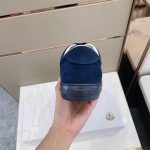 MONCLER NAVY SUEDE NEW MONACO SNEAKERS – MCS010