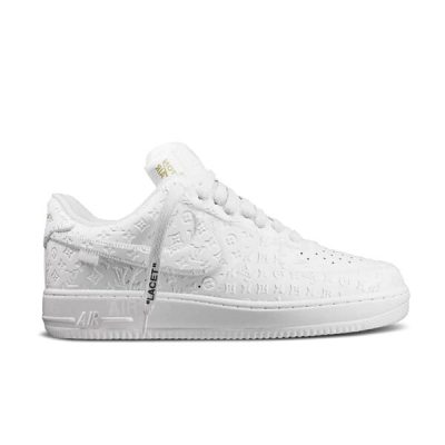 NIKE AIR FORCE 1 LOUIS VUITTON TRIPLE WHITE – LVS109