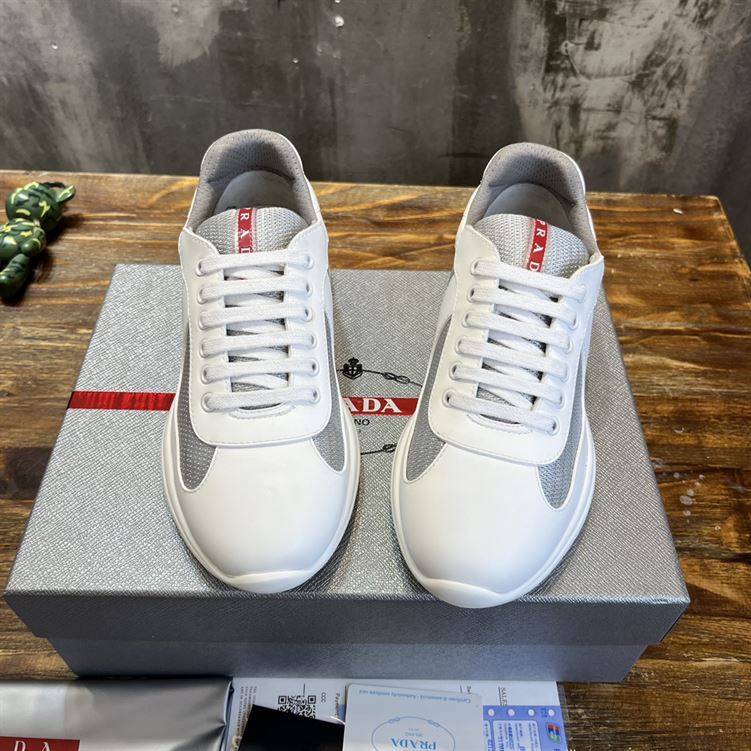 PRADA AMERICA’S CUP SOFT RUBBER AND BIKE FABRIC SNEAKERS – PRS042