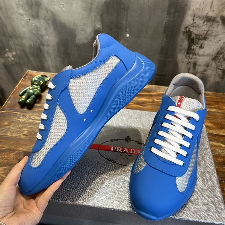 PRADA AMERICA’S CUP SOFT RUBBER AND BIKE FABRIC SNEAKERS – PRS043
