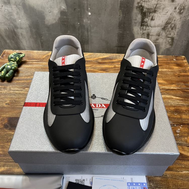 PRADA AMERICA’S CUP SOFT RUBBER AND BIKE FABRIC SNEAKERS – PRS045