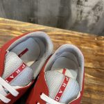 PRADA AMERICA’S CUP SOFT RUBBER AND BIKE FABRIC SNEAKERS – PRS046