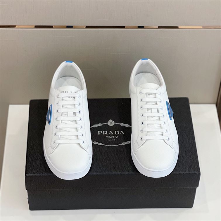 PRADA BRUSHED LEATHER SNEAKERS – PRS012