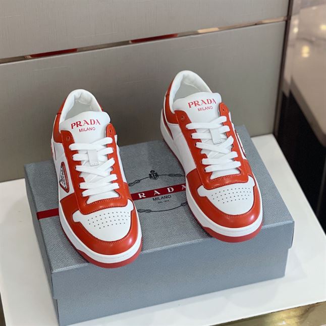 PRADA DOWNTOWN LEATHER SNEAKERS – PRS071