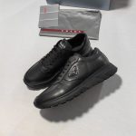 PRADA LEATHER SNEAKERS – PRS072
