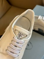 PRADA MONOLITH BRUSHED LEATHER LACE-UP SHOES – PRS061