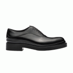 PRADA MONOLITH BRUSHED LEATHER OXFORD SHOES – PRS040