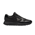PRADA PRAX 01 RE-NYLON AND BRUSHED LEATHER SNEAKERS – PRS027