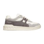 VALENTINO ONE STUD LOW-TOP SNEAKER IN SPLIT LEATHER AND NAPPA – VN010