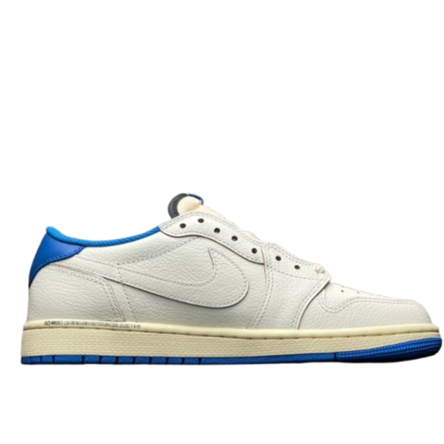 Air Jordan 1 Low x Travis Scott x Fragment ‘Sail Military Blue’