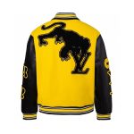 Louis Vuitton 2022SS Cruise Runway Yellow & Black Varsity Jacket