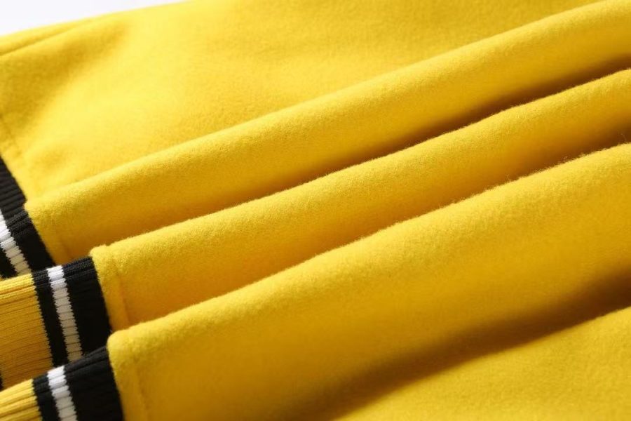 Louis Vuitton 2022SS Cruise Runway Yellow & Black Varsity Jacket