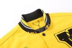 Louis Vuitton 2022SS Cruise Runway Yellow & Black Varsity Jacket