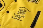 Louis Vuitton 2022SS Cruise Runway Yellow & Black Varsity Jacket