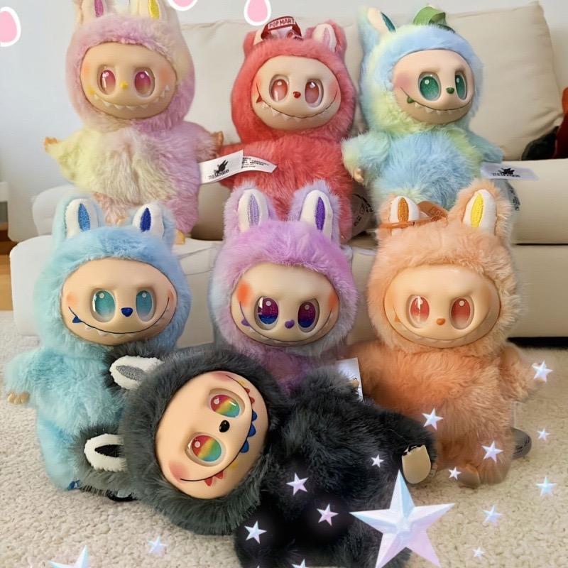 POP MART THE MONSTERS Energy Series V3 Labubu Vinyl Plush Doll Blind Box - Sealed Case (Full Set of 6 Boxes) Trendy Toy Gift Ornament
