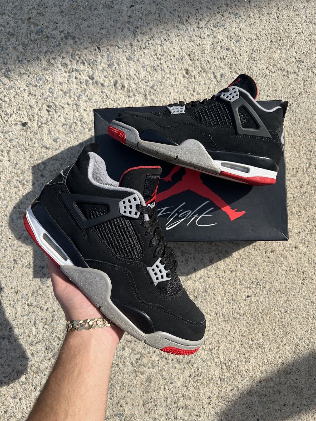 Air Jordan 4 Retro OG ‘Bred’ photo review