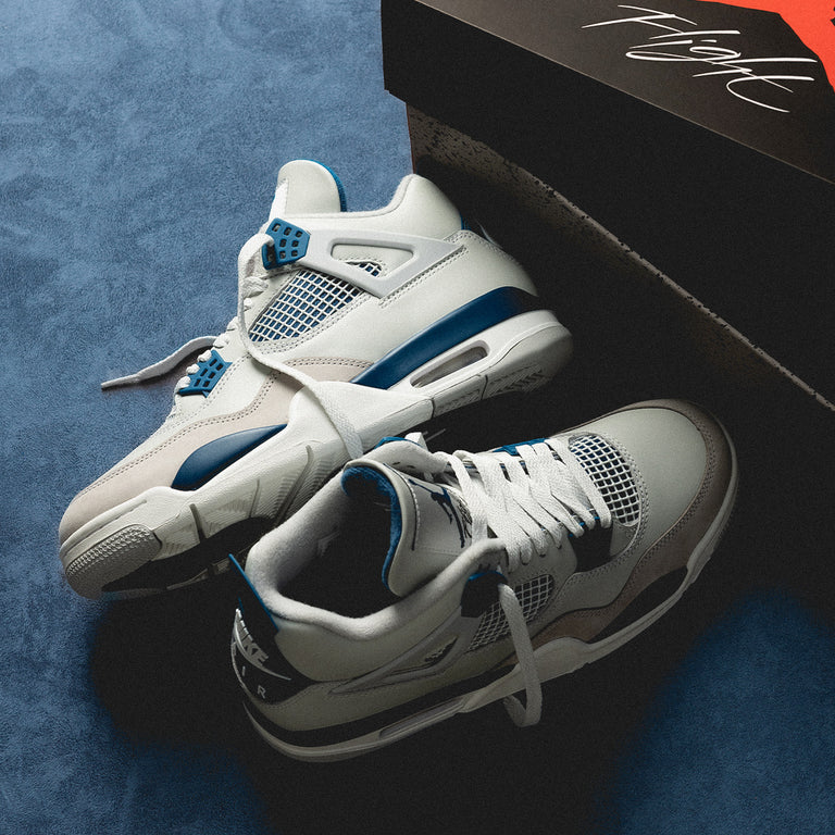 Air Jordan 4 Retro ‘Military Blue’ photo review