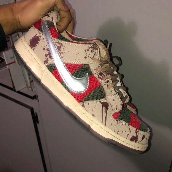 Nike SB Dunk Low Pro ‘Freddy Krueger’ photo review