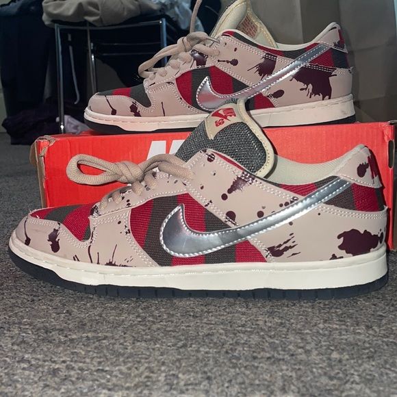 Nike SB Dunk Low Pro ‘Freddy Krueger’ photo review