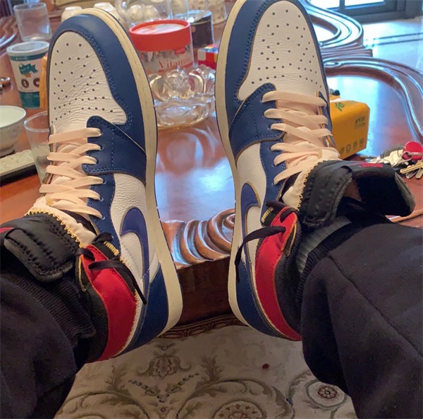 Air Jordan 1 Retro High NRG x Union LA ‘Storm Blue’ photo review