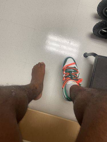 Nike x Off-White Dunk Low ‘Pine Green’ photo review