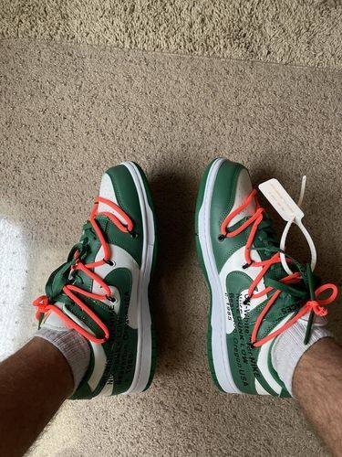 Nike x Off-White Dunk Low ‘Pine Green’ photo review