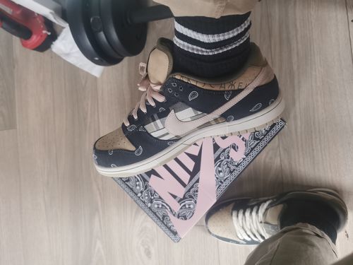 Nike x Travis Scott SB Dunk Low Premium QS ‘Cactus Jack’ photo review